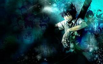 No Exorcist Wallpaper iPhone Rin Gang Blue