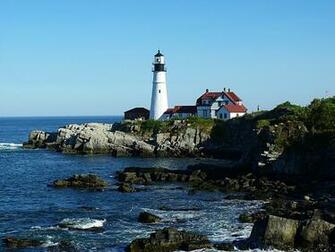 Portland Head Light In Cape Elizabeth Maine Image