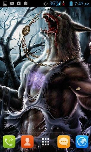 Bigger Werewolf Live Wallpaper For Android Screenshot