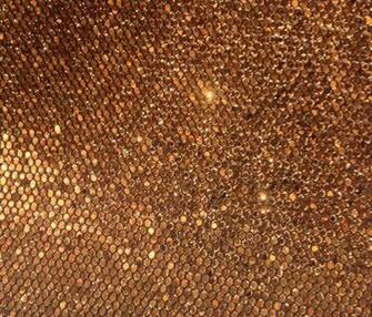 Sequin Glitter And Glass Beaded Wallcoverings Contemporary Wallpaper