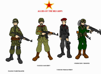 Allies Of The Red Army By Alexeikazansky