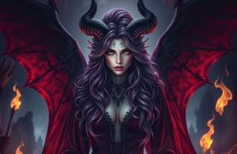 Female Demon Wallpaper