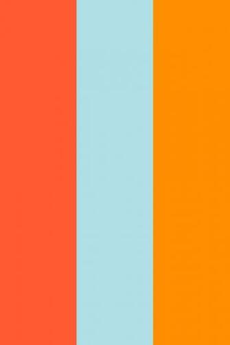 Orange Powder Blue Web And Princeton Three Color Background