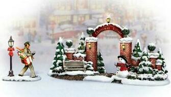 Norman Rockwell Christmas Village Collections