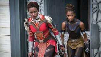 HD Black Panther Movie Nakia And Shuri