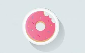 Bitten Pink Doughnut 4k HD Desktop Wallpaper For Ultra Tv