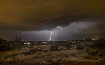 Storm Desert