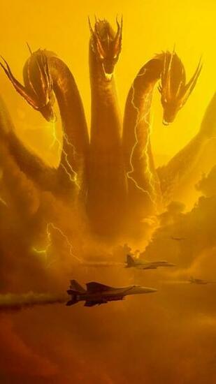 Godzilla King Of The Monsters Phone Wallpaper In