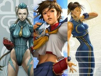 Street Fighter Cammy Chunli Wallpaper Video Games