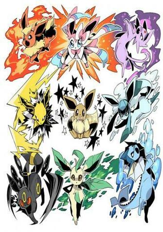 Eevee Loadpaper Evolution