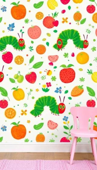 The Very Hungry Caterpillar Wallpaper