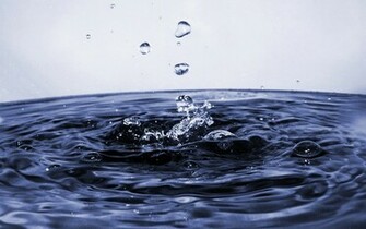 Desktop Wallpaper Cool Water Drop And Splash