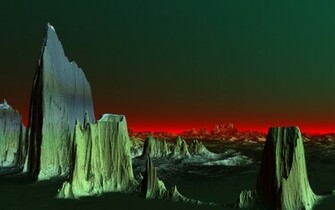 Alien Planets Wallpaper For