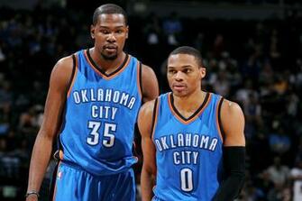 Kevin Durant And Russell Westbrook Wallpaper
