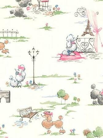 Poodle Wallpaper For The Office Area Home