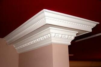 Dct Carved Styrofoam Crown Molding In Wide Ft Long Wallpaper