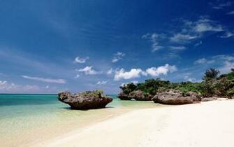 Wallpaper Stunning Relaxing Beach Clear Sky HD