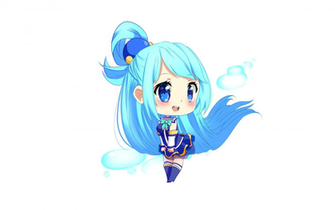 Aqua Konosuba HD Wallpaper Background Image