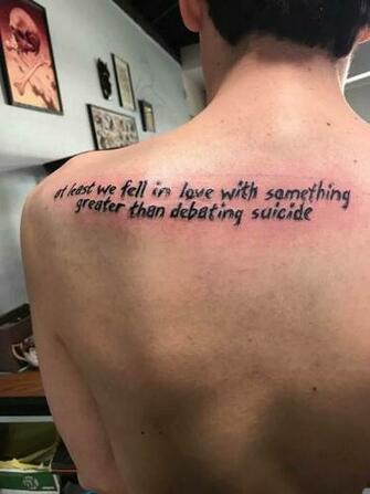 Just Got My Isaiah Rashad Tattoo