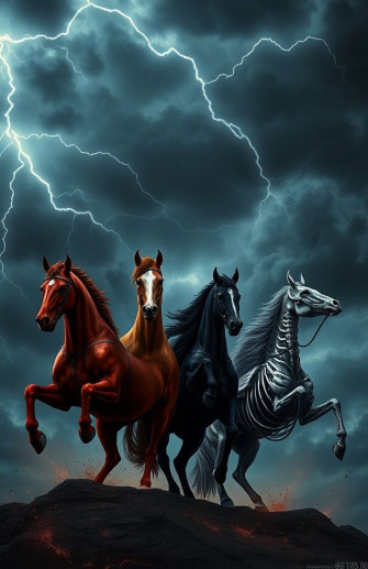 Four Horsemen Of The Apocalypse Wallpaper