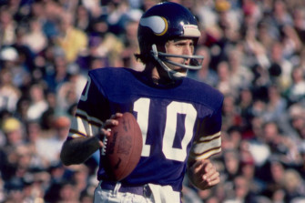 Greatest Viking Of All Time Tournament Fran Tarkenton Advances