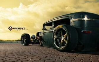 Ford Model T Rat Rod Hot Rods Retro Wheel Wheels Wallpaper Background