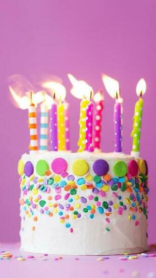 Wallpaper BirtHDay Cake Receipt Pink 5k Food