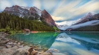 Lake Louise Canada Wallpaper Mylinea