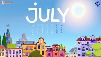Smashing Magazine Desktop Wallpaper Calendar July