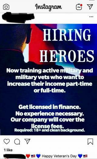 How Awful To Use Veterans Day As A Way Try And Recruit For
