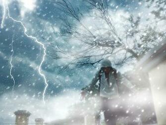 Snow Storm Wallpaper