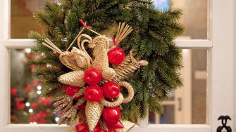Christmas Wreath Wallpaper