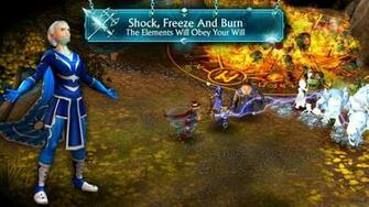 Mage And Minions Cell Phone Game