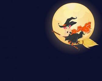 Scary Halloween HD Wallpaper Pumpkins Witches Spider Web