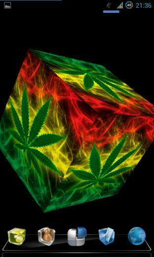 Marijuana Live Wallpaper 3d Screenshot
