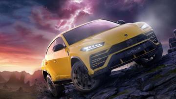 Off0 Road Yellow Sports Car Lamborghini Urus Wallpaper HD Image