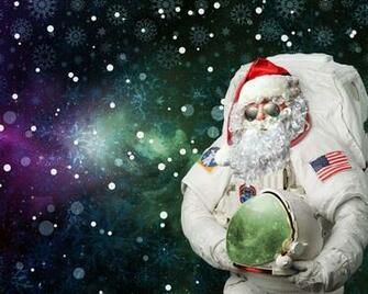 Astro Santa HD Wallpaper For X HDwallpaper Net