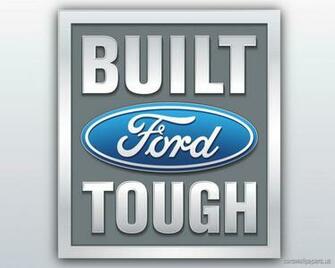 Ford Built Tough Logo Wallpaper