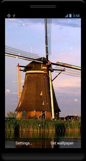 Windmill Live Wallpaper For Android By
