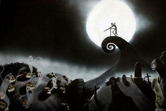 Nightmare Before Christmas Desktop Wallpaper On Wallpaperget