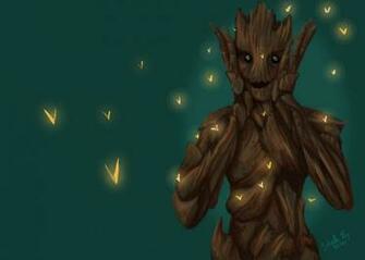 Am Groot Wallpaper Sized By Supersonic Gabi