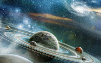 Space Galaxy Planets Stars Sci Fi 4k Ultra HD Wallpaper For