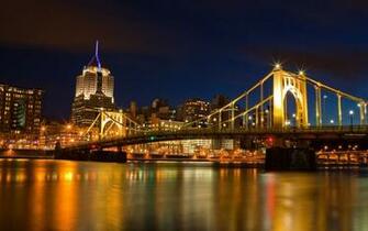 Bridge In Pittsburgh Pennsylvania Wallpaper For Widescreen Desktop Pc