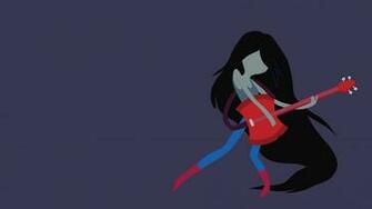 The Adventure Time Marceline Vampire Queen Wallpaper