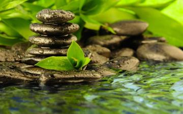 Peaceful Zen Wallpaper Top Background