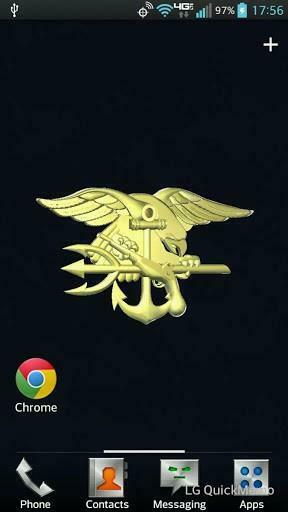 Navy Seal Trident Live Wallpaper Rotating Option To Disable