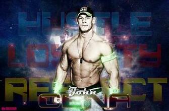New Wwe John Cena Green Neon Wallpaper By Smiledexizer On