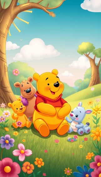 Pooh Mobile Wallpaper