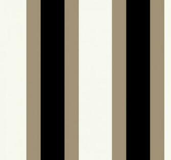 Grey And Brown Triple Treat Stripe Wallpaper Wall Sticker Outlet