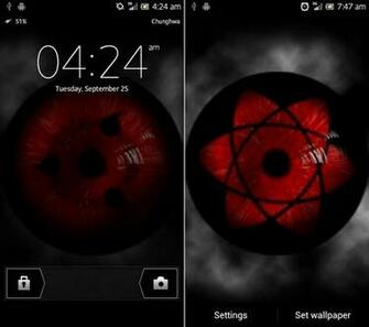 Sharingan Live Wallpaper